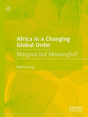 cover image of Africa in a Changing Global Order